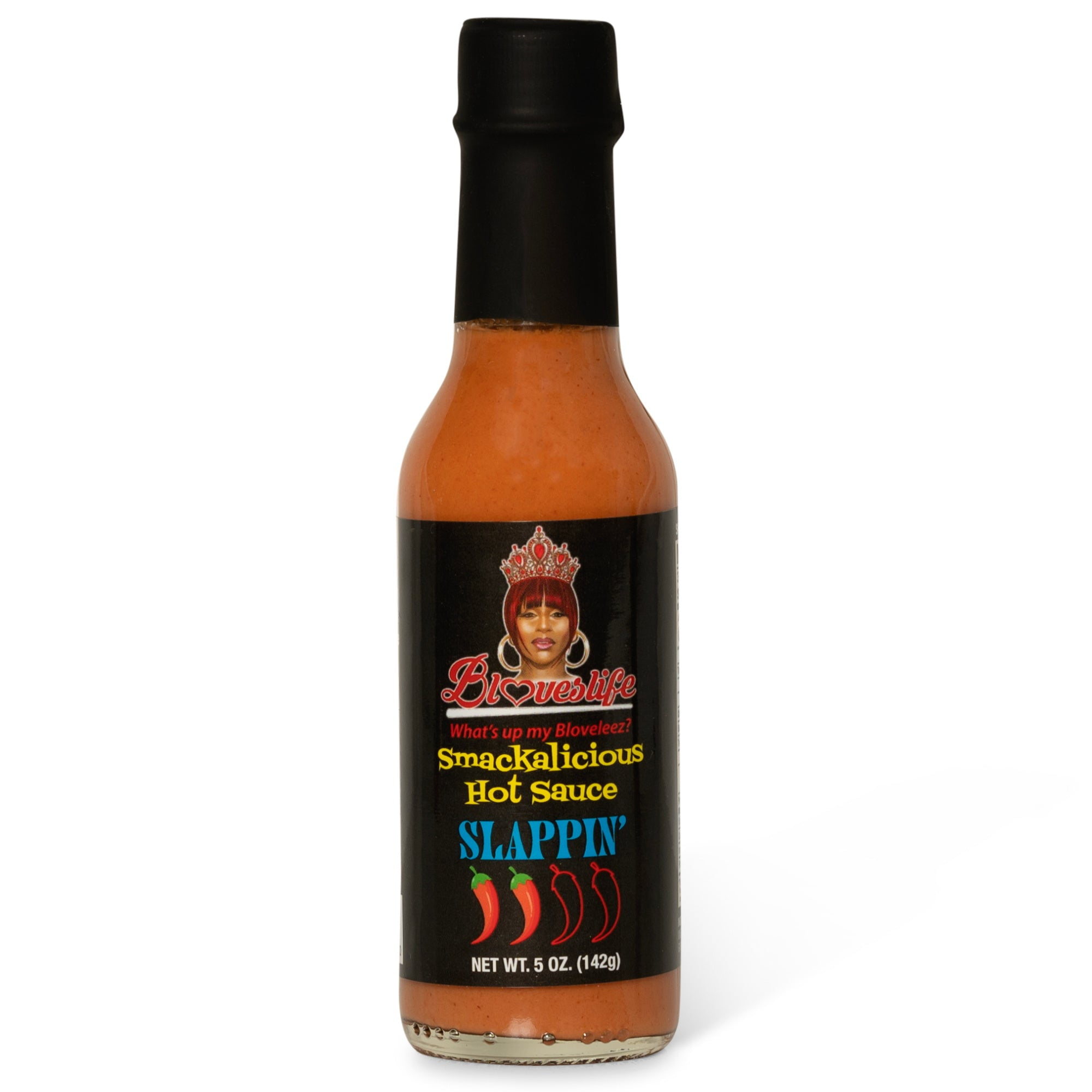 Blove's Smackalicious Ghost Pepper Vinegar Hot Sauce, Vegan, Spicy