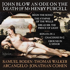 Blow / Arcangelo - Blow: An Ode On The Death Of Mr Henry Purcell - Music & Performance - CD
