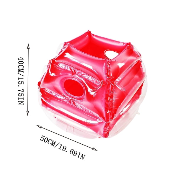 Blow Up Body Bubble Ball Inflatable Collision Soccer Ball for Active Outdoor Play Team Building Family Gathering Lawn Games Exercise Training Prop Durable Heavy Duty Pvc (20)