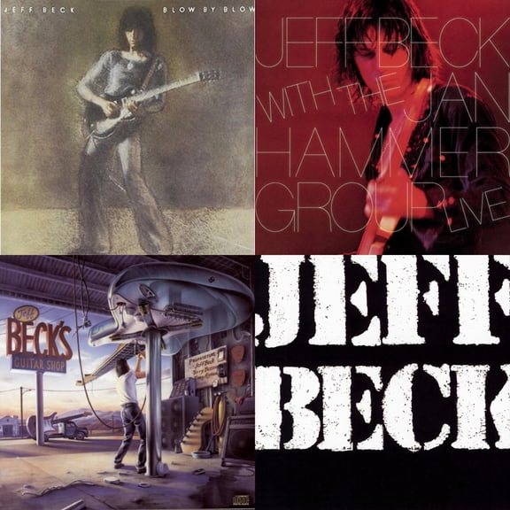 Blow By Blow & Jeff Beck With Jan Hammer Group Live & Guitar Shop & There & Back [CD Bundle]