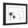 thumbnail image 1 of Blow Dandelions On White Background, Botanical Scenic Seasons Framed Art Print Wall Art by Sergey Kolesov Sold by Art.Com, 1 of 3