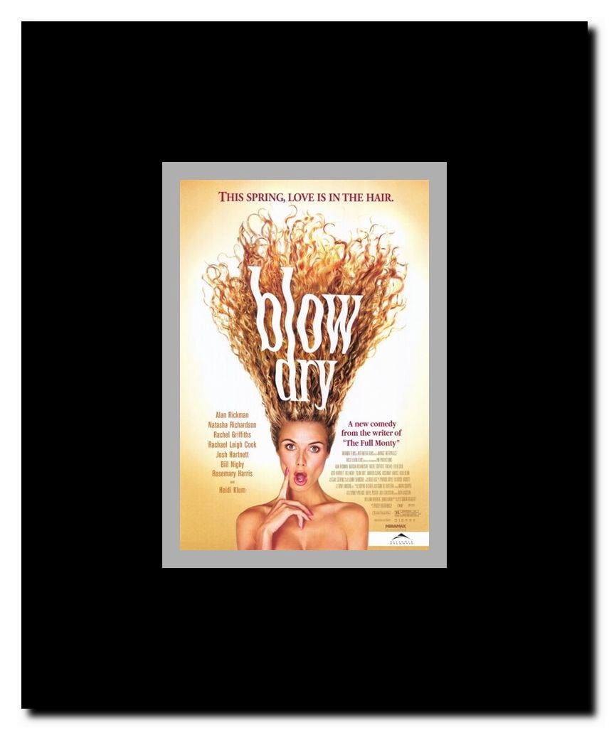 Blow Dry Framed Movie Poster