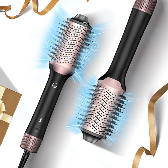 Blow Dryer Brush Hair Straightener | High-Speed 2-in-1 Hair Styler One Step Hot Air Brush Hair Dryer Volumizer with Straightening Brush Comb for Silky Smooth 110000 RPM