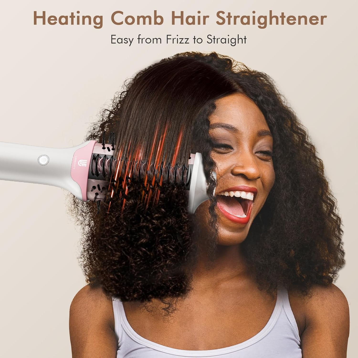 Blow Dryer Brush Hair Straightener: High Speed Hot Air Styler for Fast ...