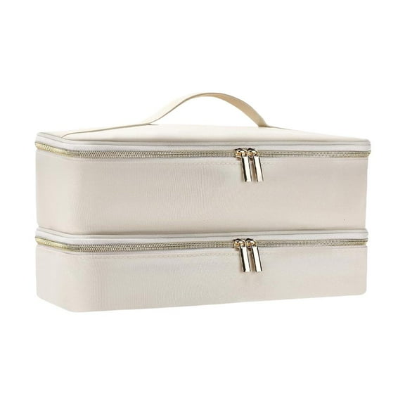 Blow Dryer Case with 2 Layer Portable Storage Bag Dustproof Polyester Organizer