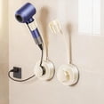 thumbnail image 1 of Blow Dryer Wall Bracket, Hands Frees Adjustable Holder, 360 Rotating Hair Dryer Stand with Sturdy Build, Bathroom Accessory with Space Saving Style, Home Dorm Hotel Organizer for Girlfriend, 1 of 7