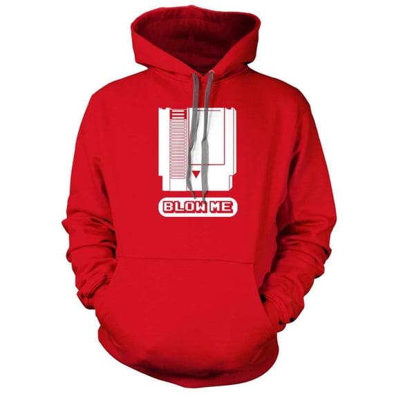 Blow Me Cartridge Classic Gaming Hoodie