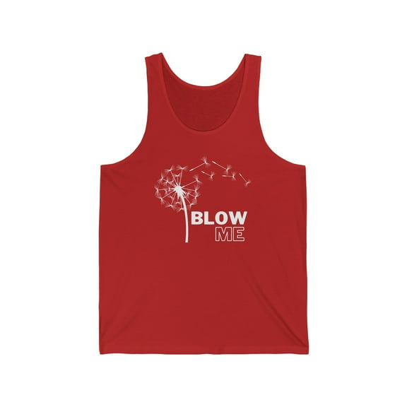 Blow Me Unisex Jersey Tank