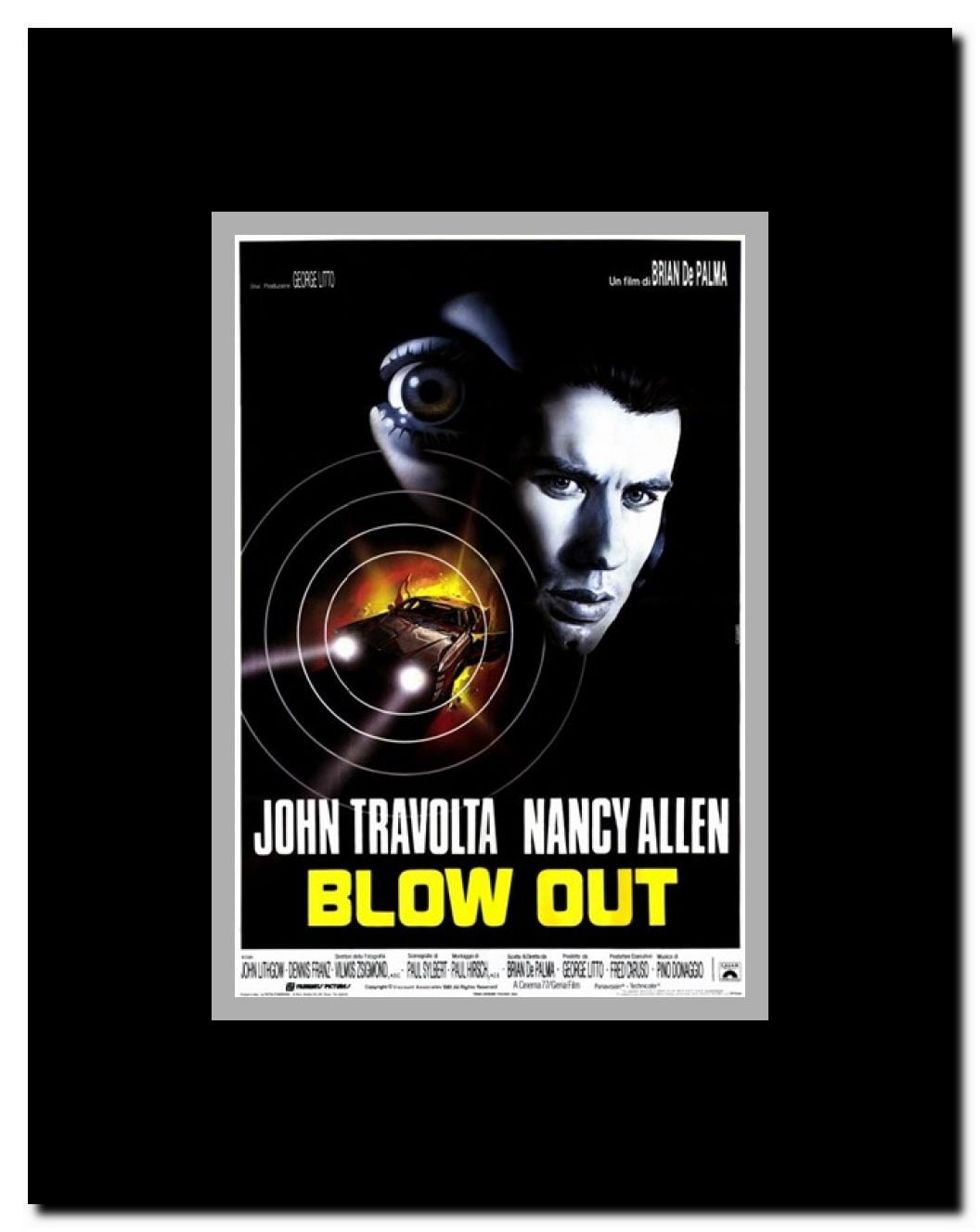 Blow Out Framed Movie Poster