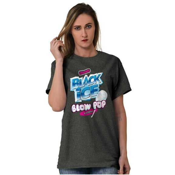 Blow Pop Black Ice Retro Candy Men's Graphic T Shirt Tees Brisco Brands X