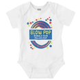 thumbnail image 1 of Blow Pop Retro Lollipop Candy Wrapper Romper Boys or Girls Infant Baby Brisco Brands 18M, 1 of 6