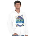 thumbnail image 1 of Blow Pop Retro Lollipop Candy Wrapper Zip Up Hoodie Men's Women's Brisco Brands M, 1 of 6