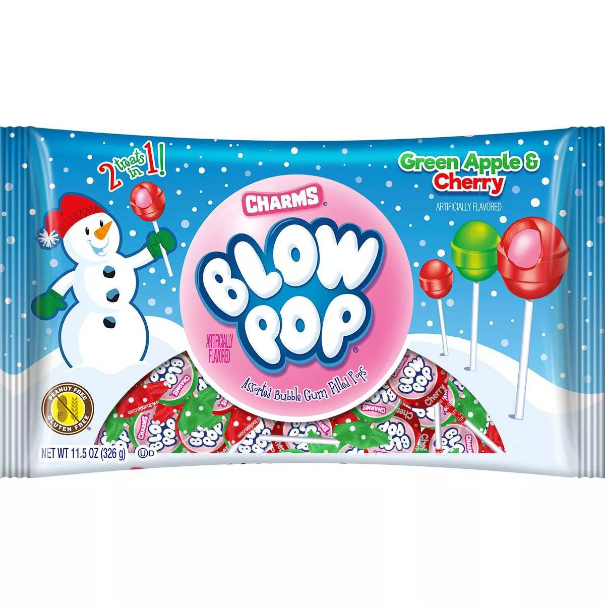 Blow Pops Christmas Suckers - 11.5oz - Walmart.com