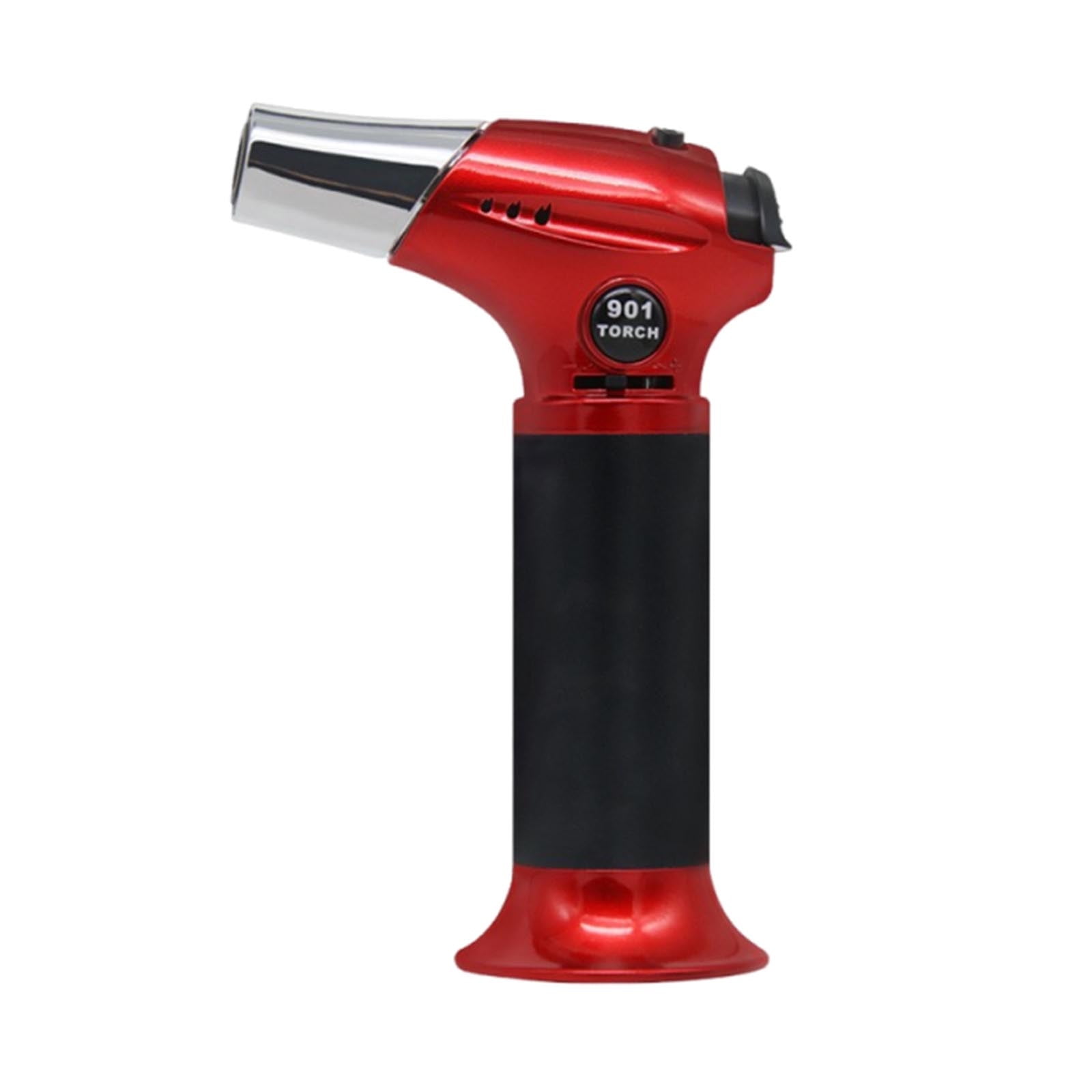Blow Torch for BBQ,Kitchen Cooking Torch with Lock Adjustable Flame ...