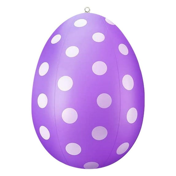 Blow up Easter Egg Inflatable Decoration Large Plastic Balloon for Outdoor Garden Yard Party Prop Festive Spring Scene Ornament