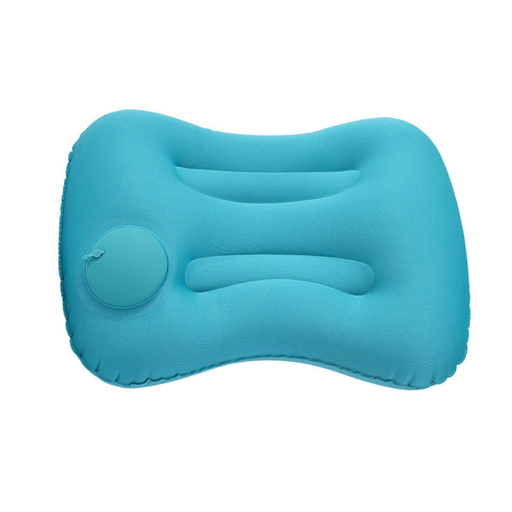 Blow up Pillow Soft Inflatable Back Outdoor for Camping Lumbar Support