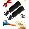 thumbnail image 1 of Blower Attachment Supercharge Your Blower, 2nd Generation Cyclone2x Leaf Blower Air Booster 2X, Leaf Blower for Lb615/765 & 2-4 Inches Circular Nozzle, Instantly Boosts Airflow(Black-2PCS), 1 of 6