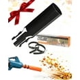 thumbnail image 1 of Blower Attachment Supercharge Your Blower, 2nd Generation Cyclone2x Leaf Blower Air Booster 2X, Leaf Blower for Lb615/765 & 2-4 Inches Circular Nozzle, Instantly Boosts Airflow(Black-3PCS), 1 of 6