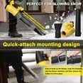 thumbnail image 1 of Blower,Fan Snow Cleaner Snow Cleaner Adjustable Removal Fan Blower Wind Air Removal Fan Snow Handheld Blower 6-speed Adjustable Battery Blower Wind Air Blower 6-speed, 1 of 6