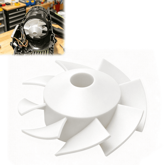 Blower Impeller Replacement Compatible with Greenworks 80V BLB489 Leaf ...