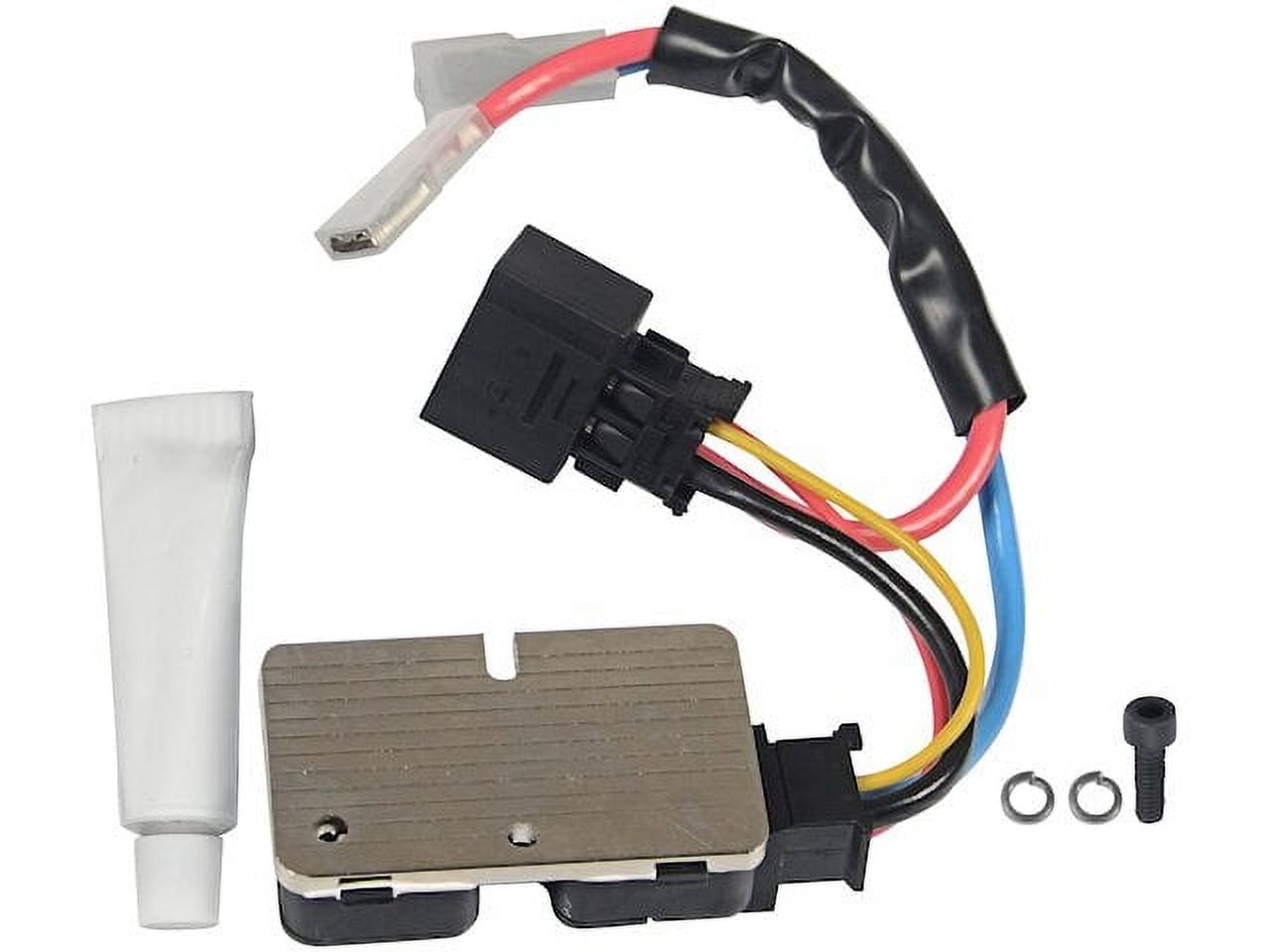 Blower Motor Resistor 1 - Compatible with 1994 - 1999 Mercedes-Benz S600 Base 6.0L V12 Naturally Aspirated DOHC Gas 1995 1996 1997 1998