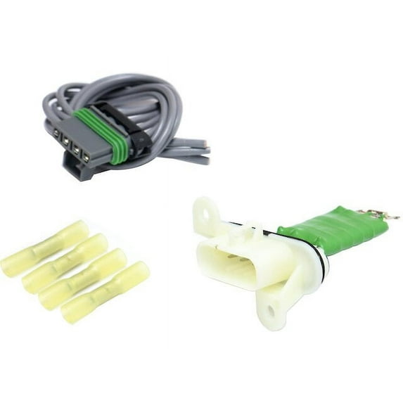 Blower Motor Resistor - Compatible with 2004 - 2012 Chevy Colorado 2005 2006 2007 2008 2009 2010 2011