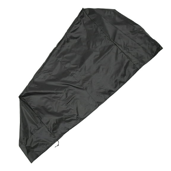 FUEENIRVA Portable Wear Resist Snow Blower Protector Cover Black Oxford Cloth for Outdoor Storage