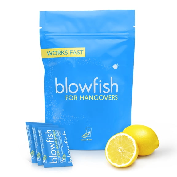 Blowfish for Hangovers - FDA-Recognized Hangover Relief - Scientifically Formulated to Relieve Hangover Symptoms Fast 20 Tablets