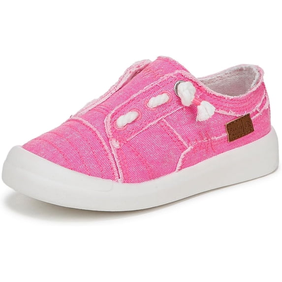 Blowfish Malibu Kid's Beachside-T Sneaker Hot Pink Twill 11M