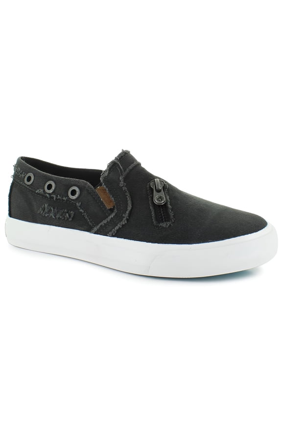 Women's Mariachi Slip On Sneaker Black Twill 9.5M