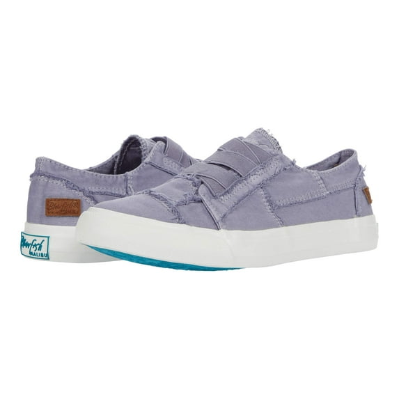 Blowfish Malibu Marley Dusty Lavander Color Washed Canvas Slip On Sneaker (Dusty Lavander Color Washed Canvas, 5)