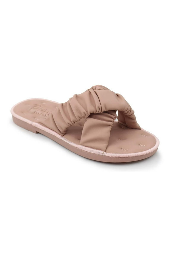 Women's Nook Slip On Flat Sandal Blush 9M