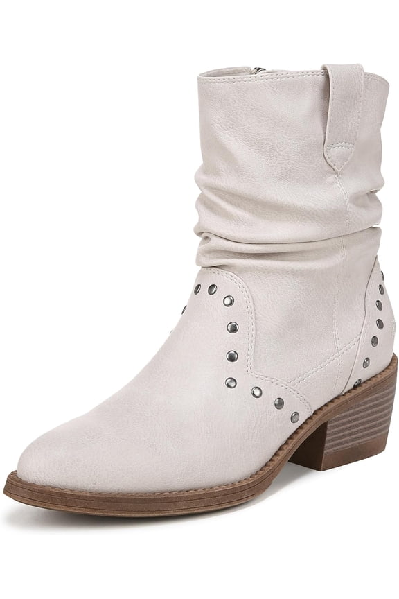 Womens Rebel Western Boot Off White 7.5M