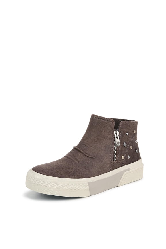 Womens Wave Zip Sneaker Charcoal 6.5 M