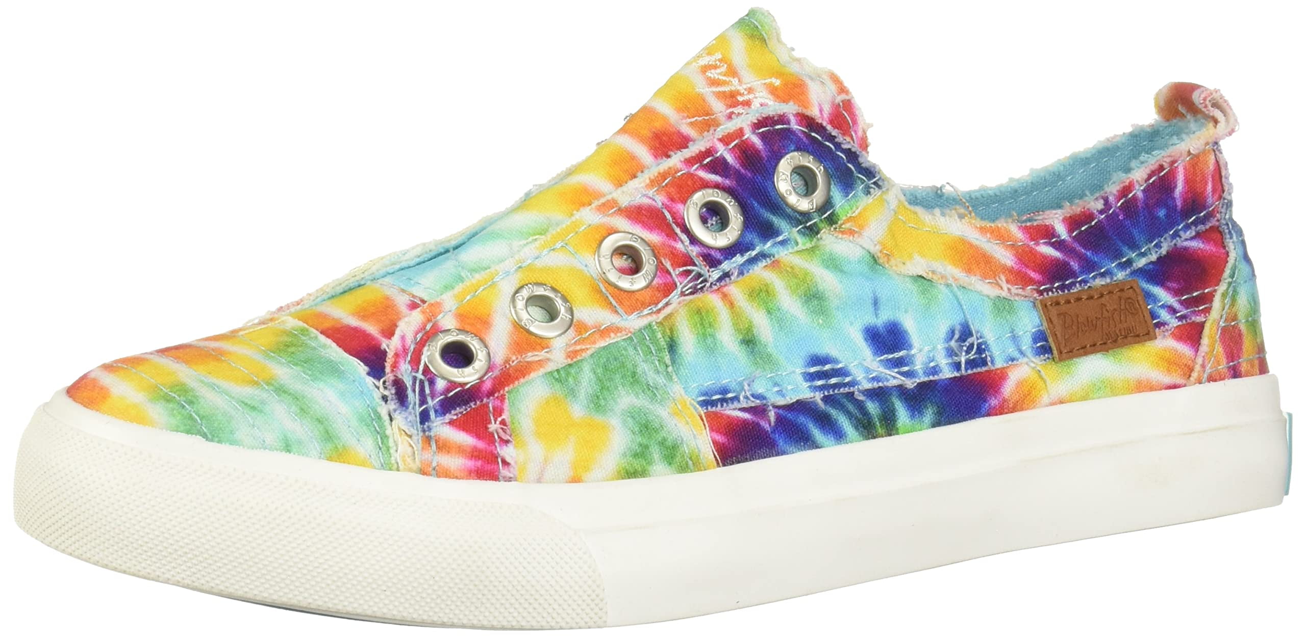 Rainbow Tie Dye Sneakers Womens Blowfish Malibu Womens Play
