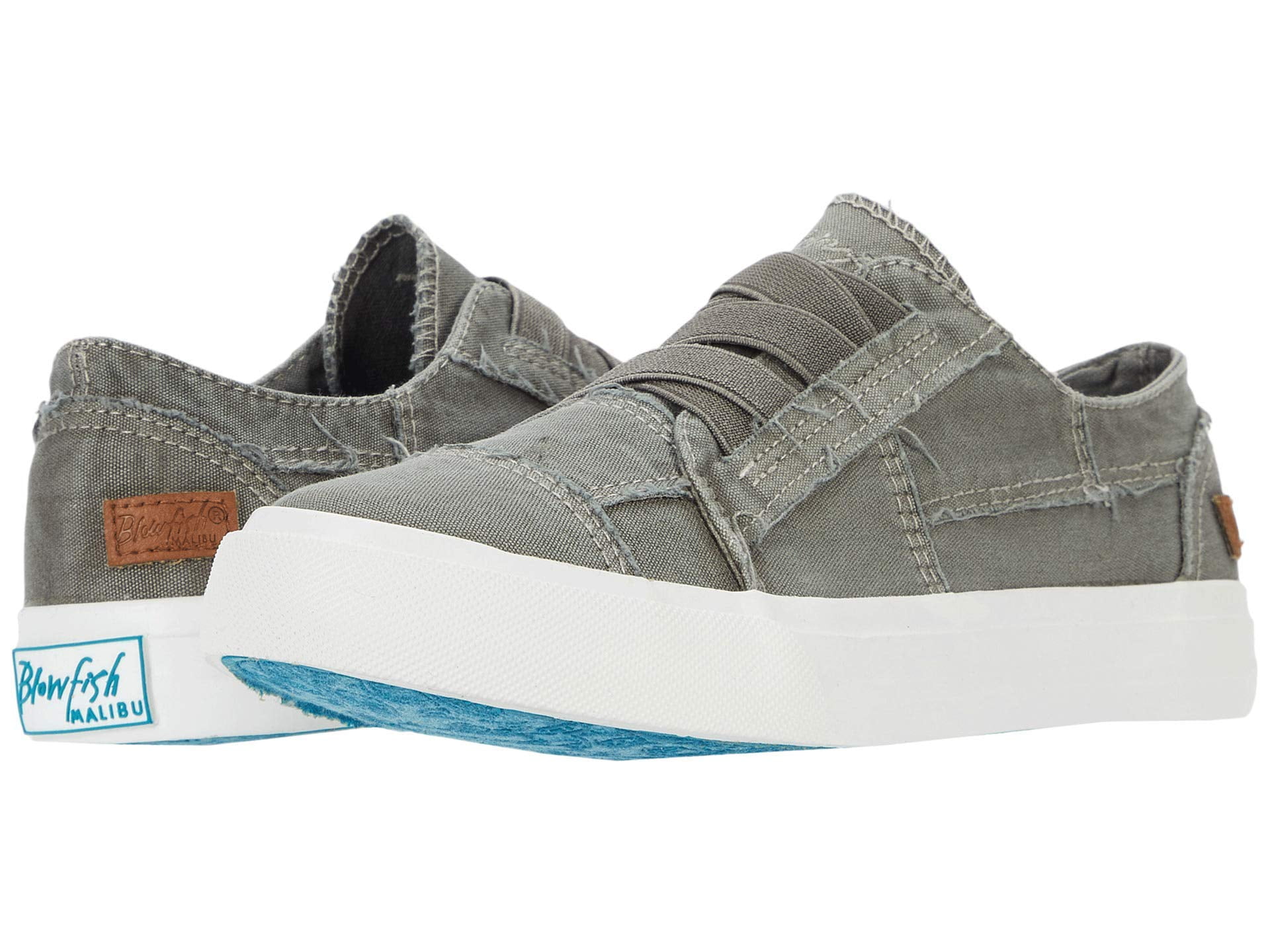 Blowfish Marley Slate Grey Color Washed Canvas 6 M Walmart