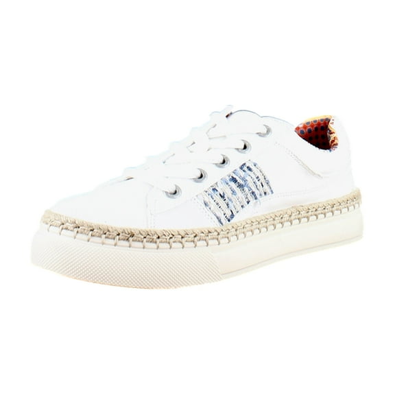 Blowfish Northshore Women's Fashion Sneakers White Multi Size 8.5 M