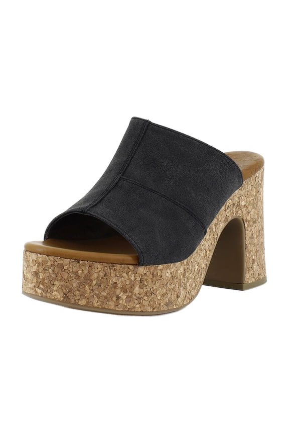 Poznan Women's Heels Black Prospector Size 8.5 M