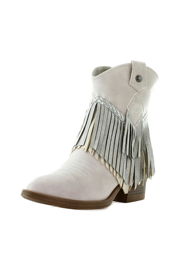 Remy Women's Boots Off White/Silver Size 8.5 M
