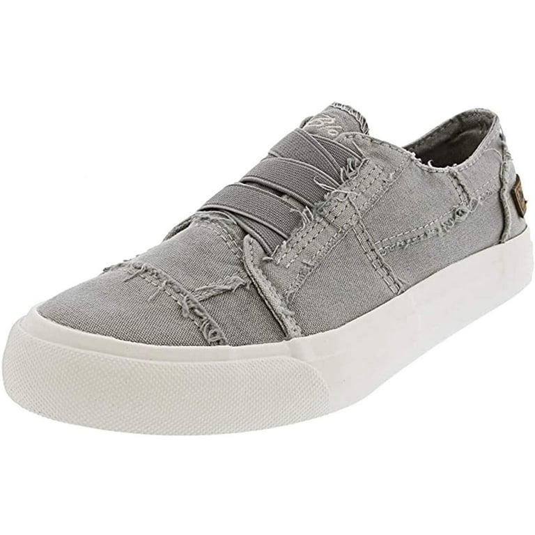 Blowfish ZS 0071 520 Womens Shoes Marley Washed Canvas Sweet Grey US Size 6.5 Walmart