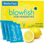 Blowfish for Headaches | Maximum Strength Effervescent Formula Treats Headaches Fast 20 Tablets