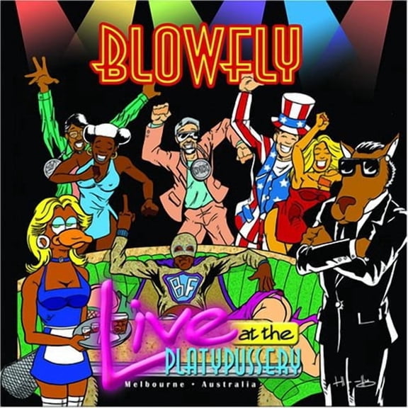 Blowfly - Live at the Platypussery - Rap / Hip-Hop - CD