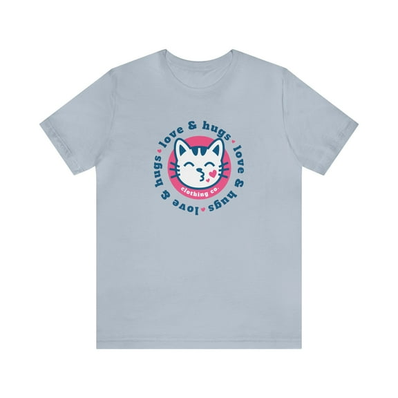 Blowing Hearts Kitty T-Shirt