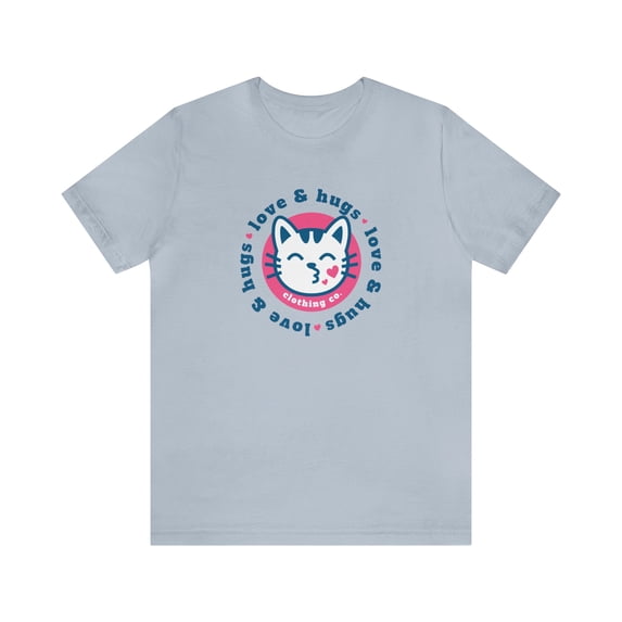 Blowing Hearts Kitty T-Shirt
