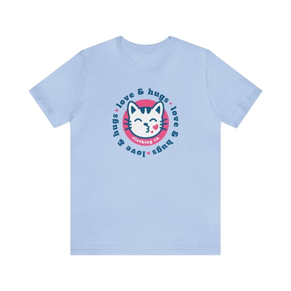 Blowing Hearts Kitty T-Shirt