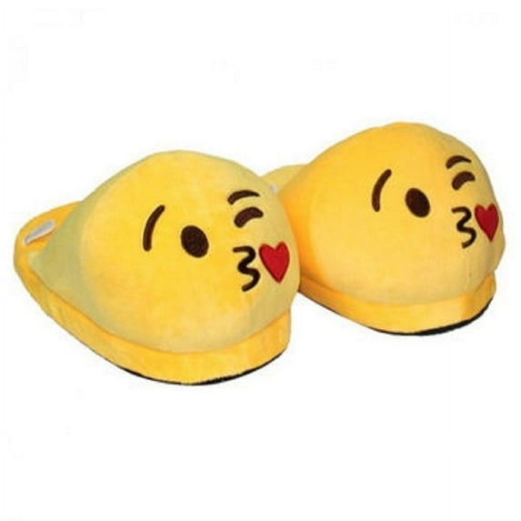 Blowing Kisses Emoji Slippers