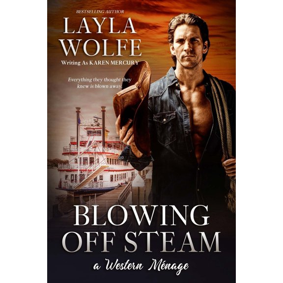 Blowing Off Steam: An MMF Western Mnage Romance (Paperback)