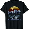 thumbnail image 1 of Blowing Rock, North Carolina Blue Ridge Mountains Camping T-Shirt, 1 of 3