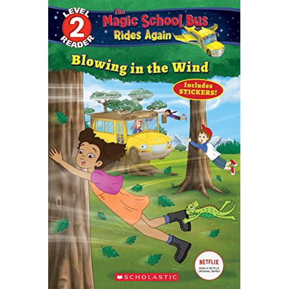 Pre-Owned Blowing in the Wind (the Magic School Bus Rides Again: Scholastic Reader, Level 2) (Paperback) 1338253778 9781338253771