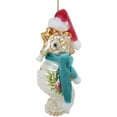 thumbnail image 1 of Blown Glass Seahorse with a Hat and Scarf Ornament, 1 of 1